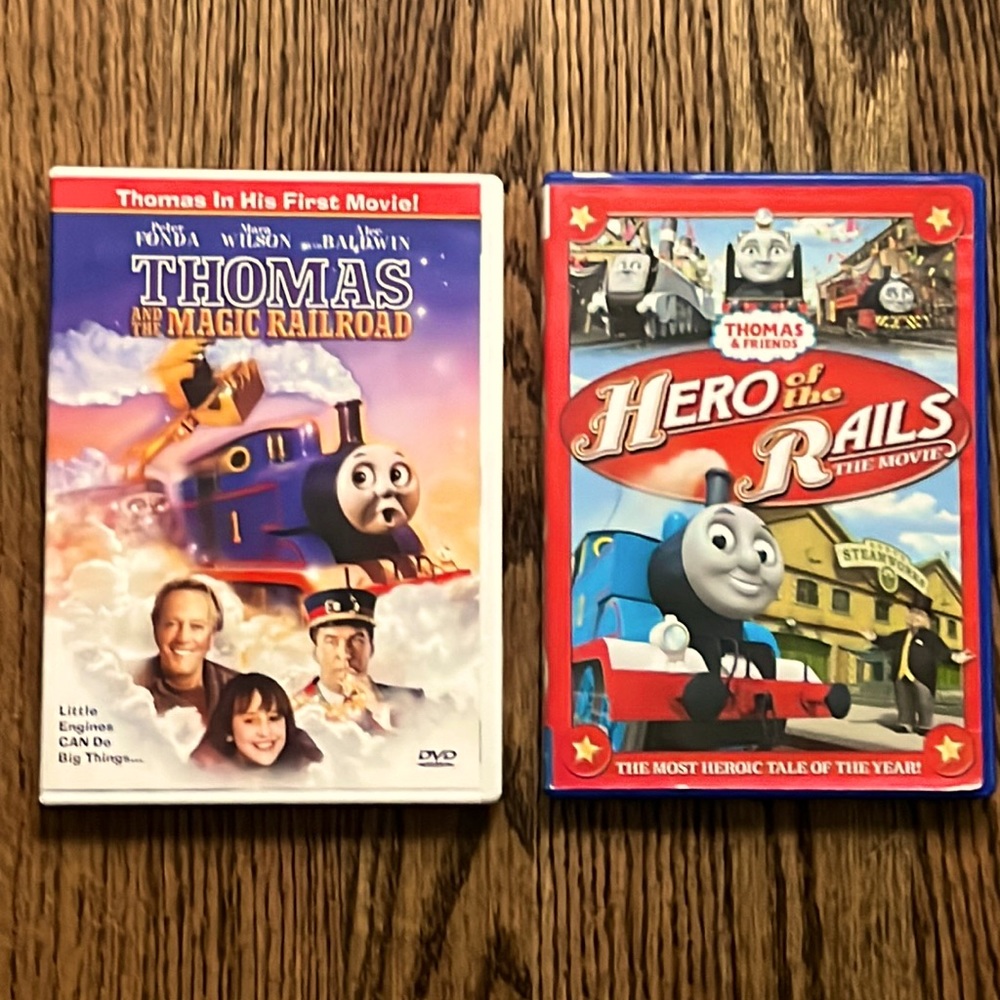 Thomas & Friends DVD lot